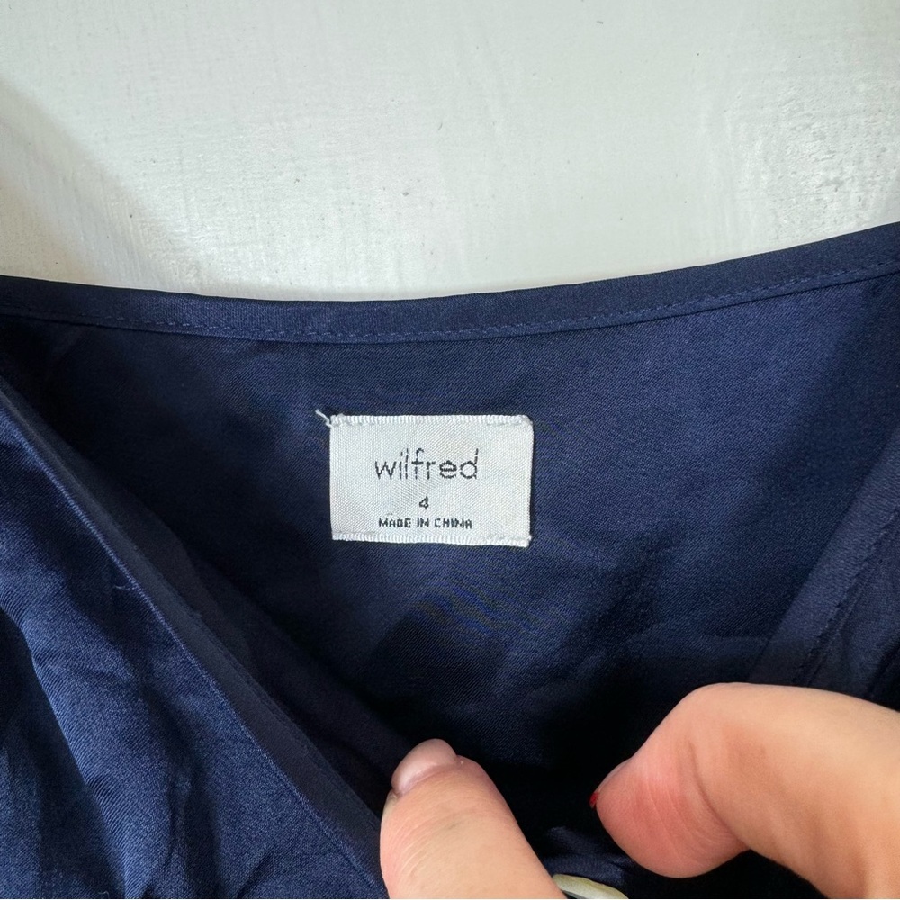 Aritzia Wilfred Bloom Mini Slip Dress - Picture 4 of 8